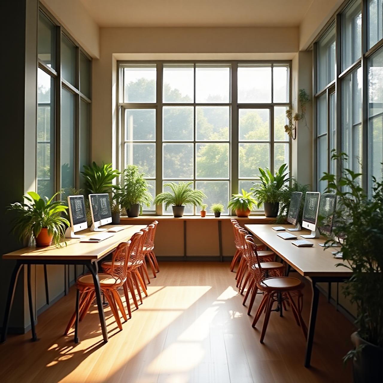 A vibrant workspace in Melbourne representing growth and creativity